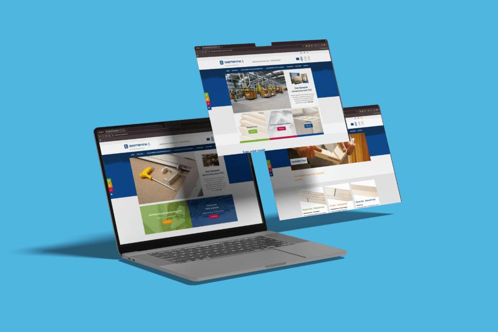 siemerink web mockup